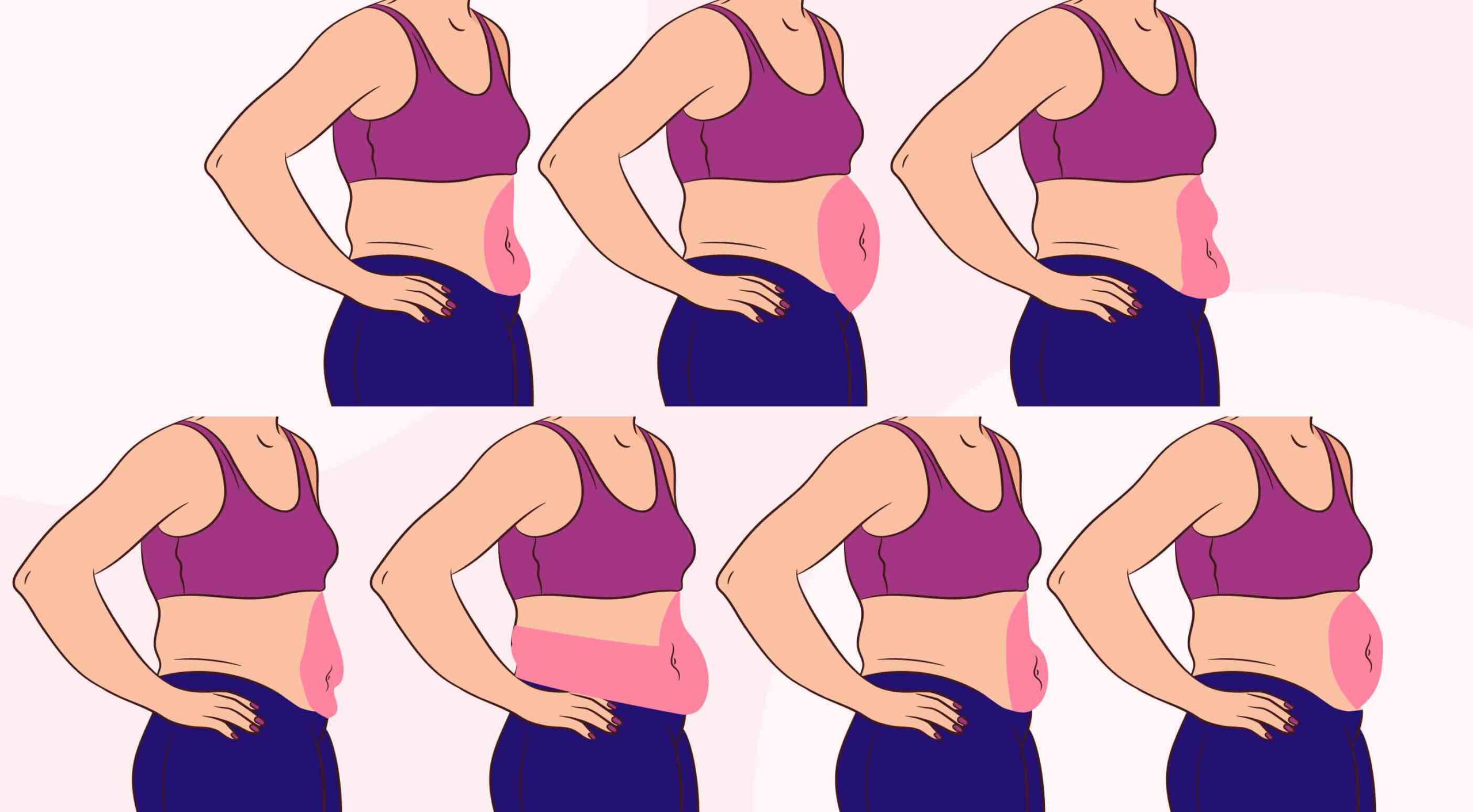 Types of Bellies and How to Get Rid of Them